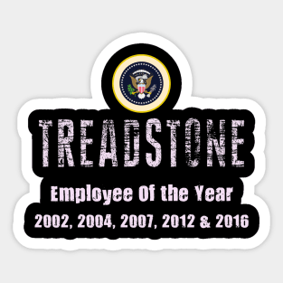 Treadstone Employee Of The Year Sticker